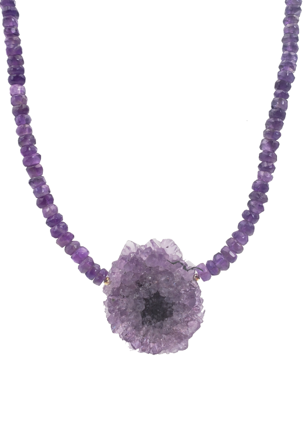 Amethyst Stalactite Necklace