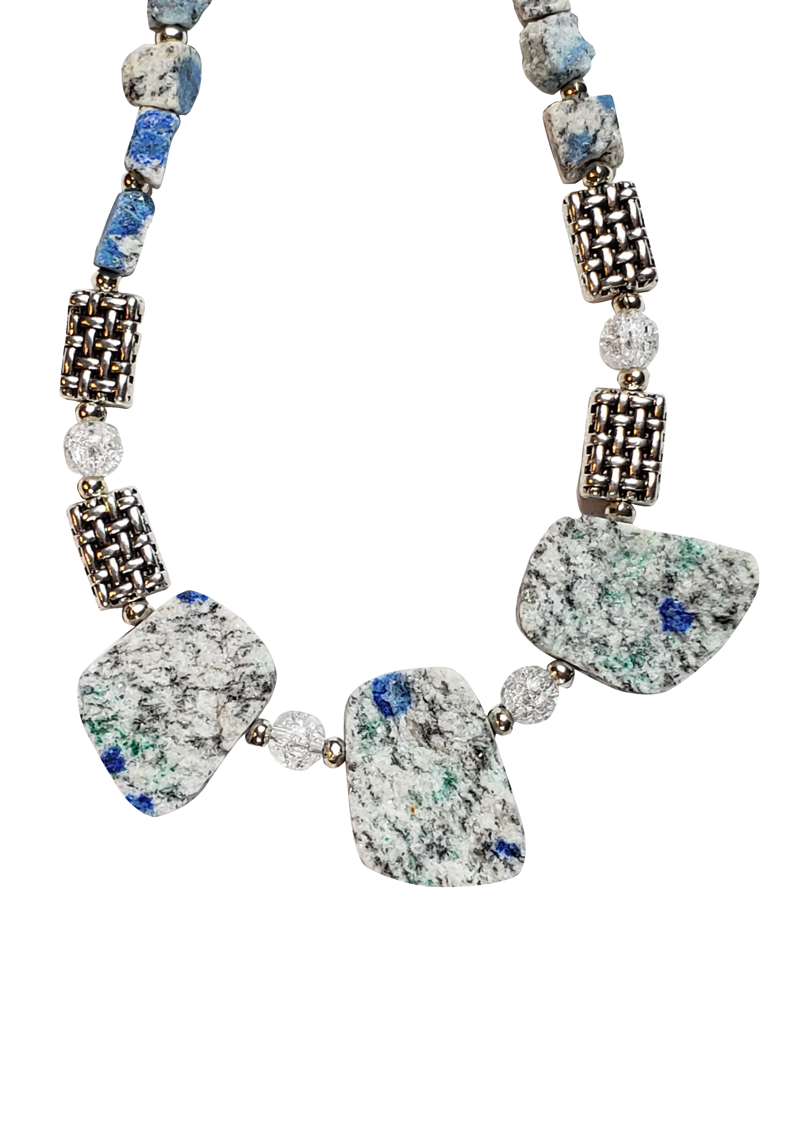 K2 Necklace Three Stone