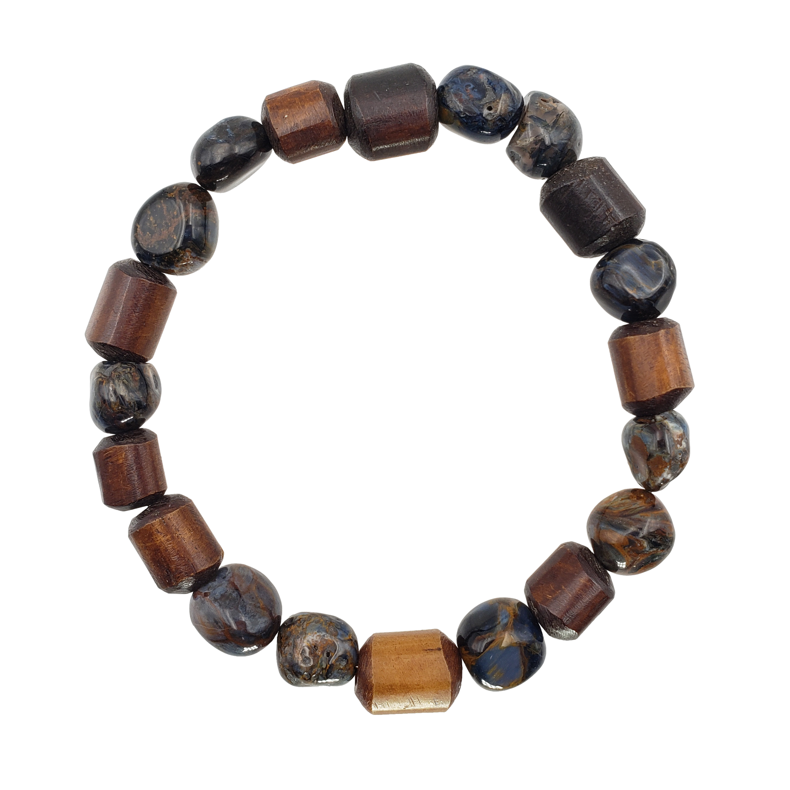 Pietersite & Bone Bracelet