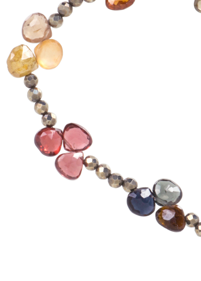 Tundra Sapphire and Pyrite Bracelet