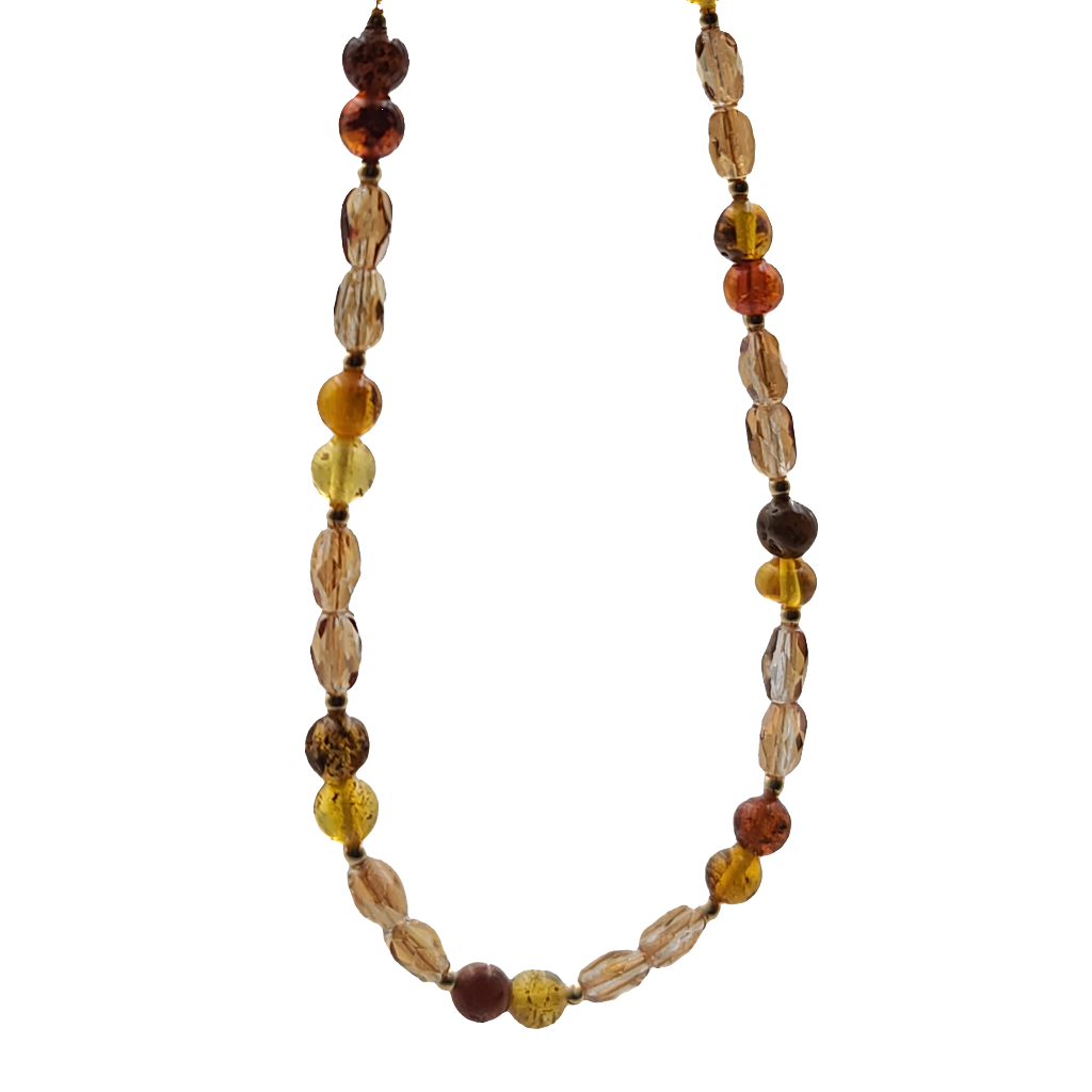 Baltic Amber Necklace (23")