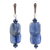 Kyanite Flats & Pearl Earrings