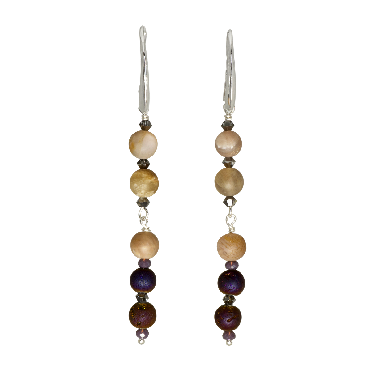 Perfection Geodes Earrings (L)