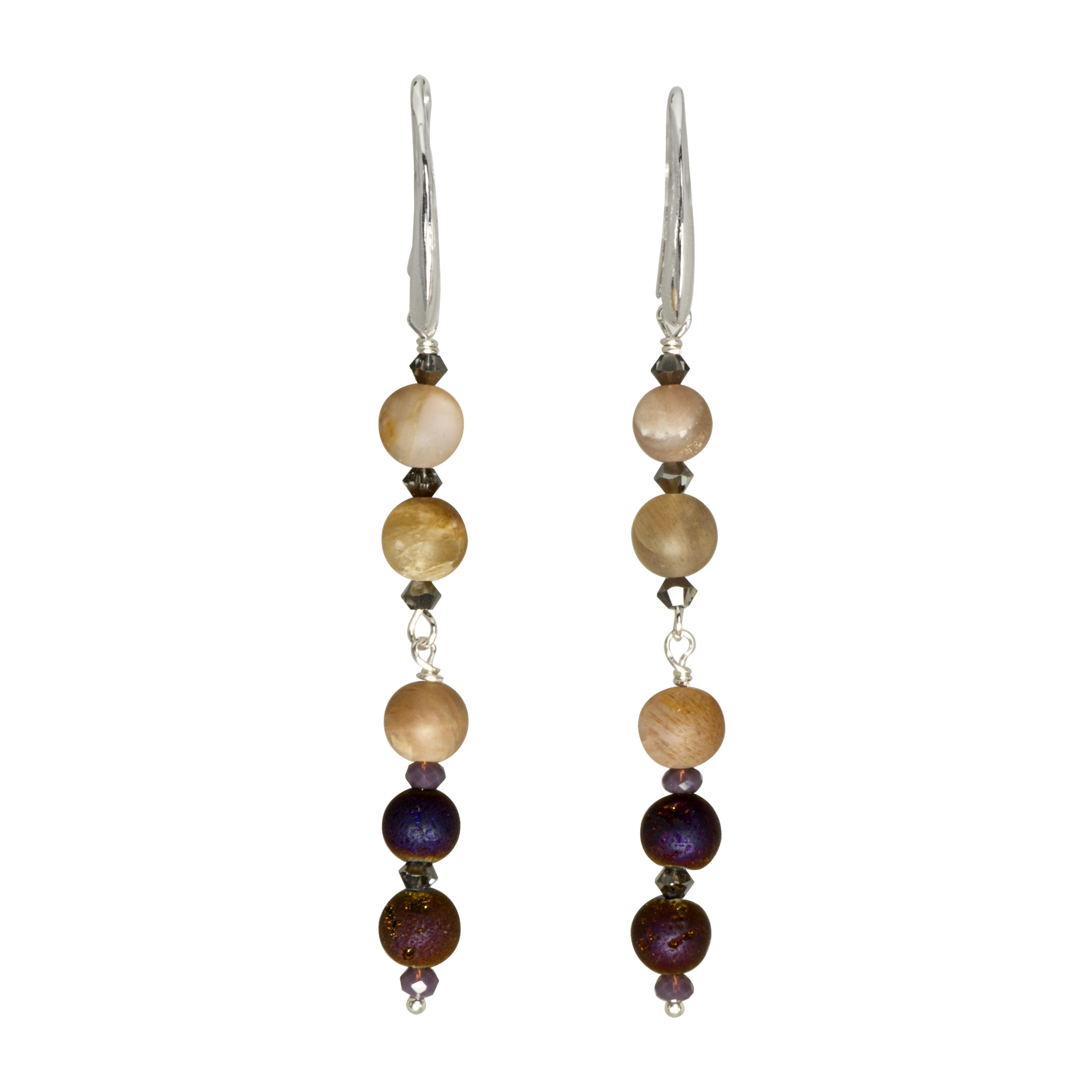 Perfection Geodes Earrings (L)