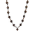 Smokey Quartz Heart Necklace (20")