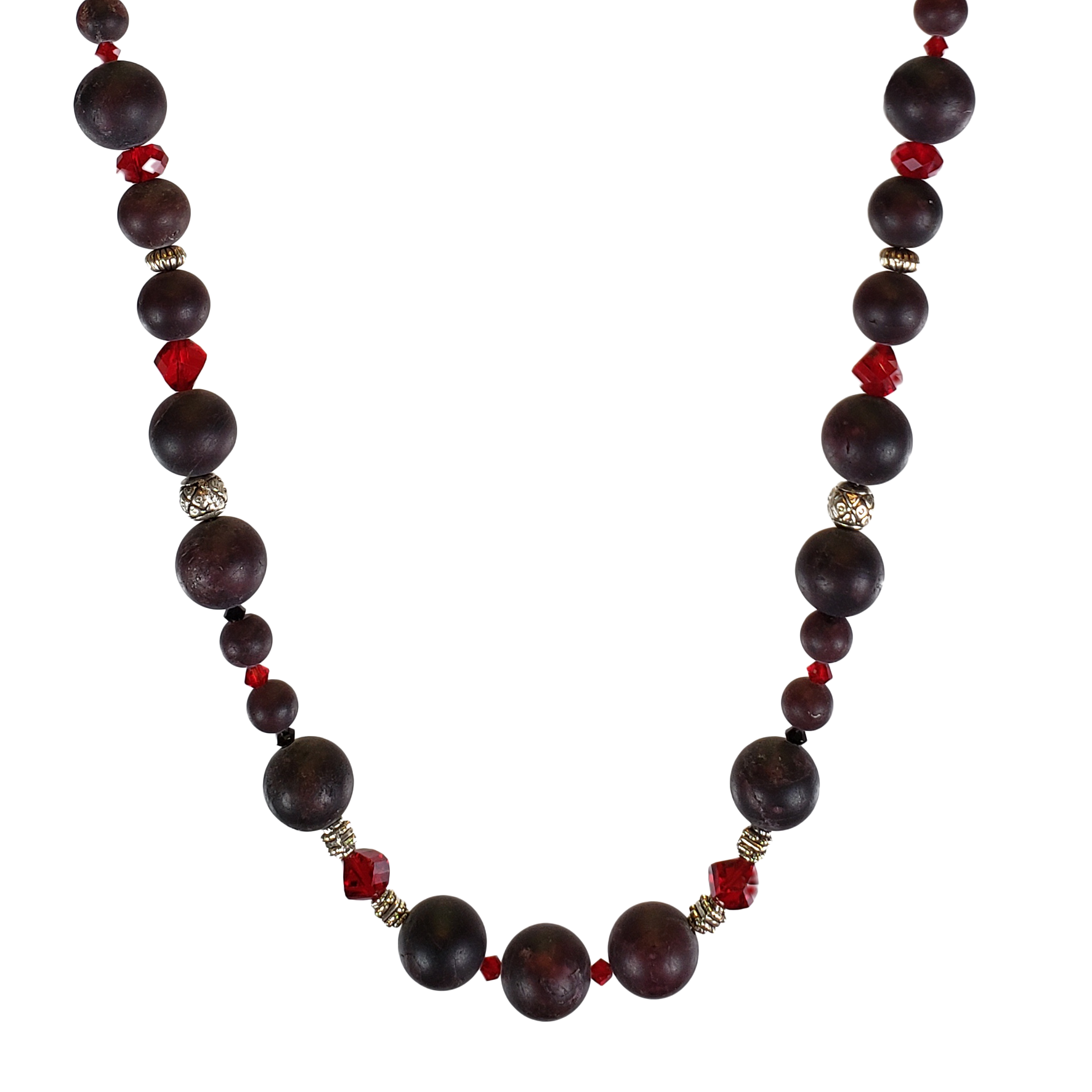 Swarovski 2025 garnet necklace